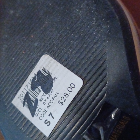 💙🌺Charlotte Russe Tan Peep Toe Heels with Bow Detail - Picture 8 of 10